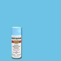 Rust-Oleum Stops Rust 12 oz. Harbor Blue Gloss Protective Enamel Spray Paint (Case of 6) - 7722830
