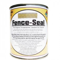 TriCoPolymer VOC Free Non Toxic Fence-Seal 1 gal. Clear Satin Wood Sealer - FS128