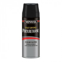 Minwax 11.5 oz. Gloss Fast-Drying Polyurethane Aerosol Spray (6-Pack) - 33050