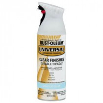Rust-Oleum Universal 11 oz. Clear Dead Flat Spray Paint (Case of 6) - 302151