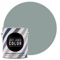 Jeff Lewis Color 1 gal. #JLC312 Agave Quarter-Gloss Ultra-Low VOC Interior Paint - 301312