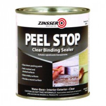 Zinsser 1-qt. Peel Stop Water Base Clear Interior/Exterior Binding Primer and Sealer (Case of 6) - 60004
