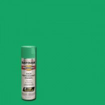 Rust-Oleum Professional 15 oz. Gloss Safety Green Spray Paint (Case of 6) - 7533838