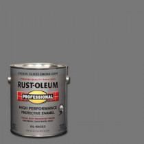 Rust-Oleum Professional 1 gal. Smoke Gray Gloss Protective Enamel (Case of 2) - 242255