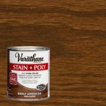 Varathane 1-qt. Early American Stain and Polyurethane (Case of 2) - 266154