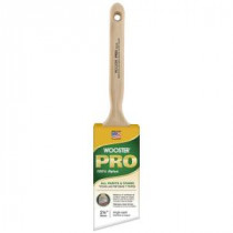 Wooster Pro 2-1/2 in. Nylon Angle Sash Brush - 0H21260024