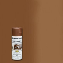 Rust-Oleum Stops Rust 11 oz. Metallic Vintage Copper Protective Enamel Spray Paint (Case of 6) - 248637