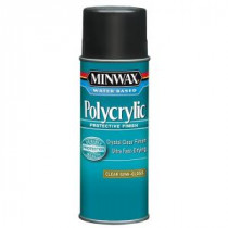 Minwax 11.5 oz. Semi-Gloss Polycrylic Protective Aerosol Spray (6-Pack) - 34444000