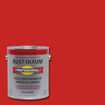 Rust-Oleum Professional 1 gal. Safety Red Gloss Protective Enamel (Case of 2) - 7564402
