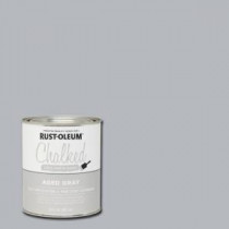 Rust-Oleum Specialty 30 oz. Ultra Matte Interior Chalked Paint, Aged Gray (Case of 2) - 285143