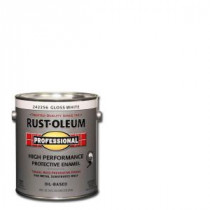 Rust-Oleum Professional 1 gal. White Gloss Protective Enamel (Case of 2) - 242256