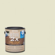 Rust-Oleum Restore 1 gal. 2X Sailcloth Solid Deck Stain with NeverWet - 291409