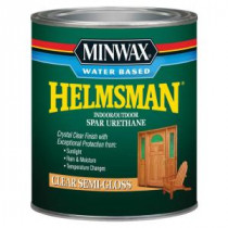 Minwax 1 qt. Semi-Gloss Helmsman Indoor/Outdoor Spar Urethane (4-Pack) - 63051