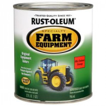 Rust-Oleum Specialty 1-qt. Allis Chalmers Orange Gloss Farm Equipment Paint (Case of 2) - 7458502