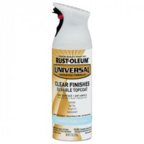 Rust-Oleum Universal 11 oz. Clear Frosted Pearl Spray Paint (Case of 6) - 302155