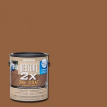 Rust-Oleum Restore 1 gal. 2X Timberline Solid Deck Stain with NeverWet - 291417