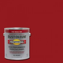 Rust-Oleum Professional 1 gal. Regal Red Gloss Protective Enamel (Case of 2) - 7765402