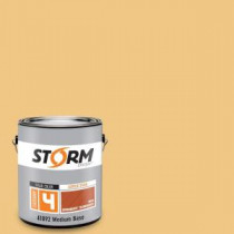 Storm System Category 4 1 gal. California Stucco Exterior Wood Siding, Fencing and Decking Latex Stain with Enduradeck Technology - 418M133-1