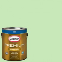 Glidden Premium 1-gal. #HDGG41U Fresh Arboretum Green Satin Latex Exterior Paint - HDGG41UPX-01SA