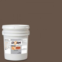 Storm System Category 4 5 gal. Chocolate Lab Exterior Wood Siding, Fencing and Decking Acrylic Latex Stain with Enduradeck Technology - 418C159-5