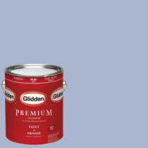 Glidden Premium 1-gal. #HDGV32 Glacier Bay Blue Flat Latex Interior Paint with Primer - HDGV32P-01F