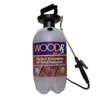 WoodRx 2-gal. Ultra Cedar Transparent Wood Stain/Sealer with Pump Sprayer/Fan Tip - 625097