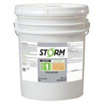 Storm System Category 1 5 gal. Clear Exterior Dual Dispersion Wood Finish - 11540XX-5