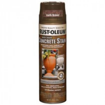 Rust-Oleum Concrete Stain 15 oz. Earth Brown Spray Paint (Case of 6) - 247162