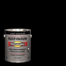 Rust-Oleum Professional 1 gal. Black Gloss Protective Enamel (Case of 2) - 242253