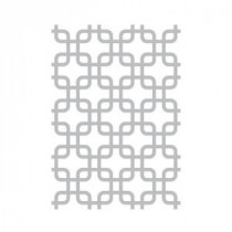 Liberty 10 in. x 10 in. Vintage Inspired Geometric Square Furniture Stencil - FSG002-CL-D