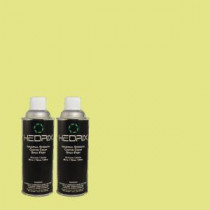 Hedrix 11 oz. Match of 410A-3 Honeydew Gloss Custom Spray Paint (2-Pack) - G02-410A-3