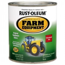 Rust-Oleum Specialty 1-qt. International Red Gloss Farm Equipment Paint (Case of 2) - 7466502