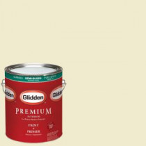 Glidden Premium 1-gal. #HDGG16U Light Spring Blossom Green Semi-Gloss Latex Interior Paint with Primer - HDGG16UP-01S