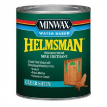 Minwax 1 qt. Satin Helmsman Indoor/Outdoor Spar Urethane (4-Pack) - 63052