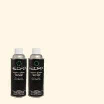 Hedrix 11 oz. Match of PWN-20 Whipping Cream Gloss Custom Spray Paint (2-Pack) - G02-PWN-20