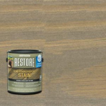 Rust-Oleum Restore 1 gal. Semi-Transparent Stain Winchester with NeverWet - 291627