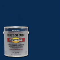 Rust-Oleum Professional 1 gal. Royal Blue Gloss Protective Enamel (Case of 2) - 215964