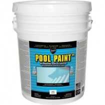 Dyco Pool Paint 5 gal. 3150 White Semi-Gloss Acrylic Exterior Paint - DYC3150/5