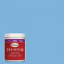 Glidden Premium 8 oz. #HDGV02 Blue Marina Latex Interior Paint Tester - HDGV02-08P
