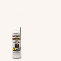 Rust-Oleum Professional 15 oz. 2X Clear Marking Spray Paint (6-Pack) - 266594