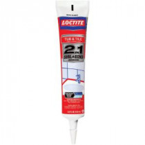Loctite 5.5 fl. oz. White 2-in-1 Seal and Bond Tub and Tile Sealant (12-Pack) - 1936538