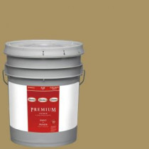 Glidden Premium 5-gal. #HDGY65 Teagreen Flat Latex Interior Paint with Primer - HDGY65P-05F