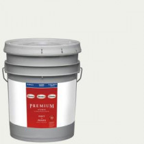 Glidden Premium 5-gal. #HDGY56 White On White Satin Latex Interior Paint with Primer - HDGY56P-05SA