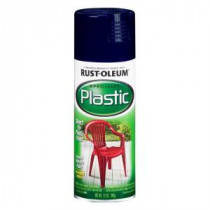 Rust-Oleum Specialty 12 oz. Navy Paint for Plastic Spray Paint (Case of 6) - 211363