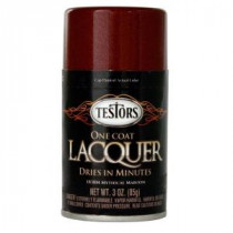 Testors 3 oz. Mythical Maroon Lacquer Spray Paint (3-Pack) - 1838MT