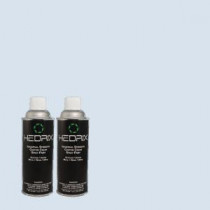 Hedrix 11 oz. Match of PPH-35 Sea Breeze Flat Custom Spray Paint (2-Pack) - F02-PPH-35