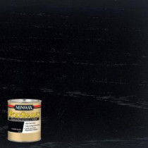Minwax 8 oz. PolyShades Classic Black Satin Stain and Polyurethane in 1-Step (4-Pack) - 213954444