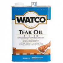 Watco 1 gal. Clear Matte 275 VOC Teak Oil (Case of 2) - 242225