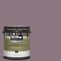 BEHR Premium Plus Ultra 1-gal. #BNC-20 Purple Rubiate Semi-Gloss Enamel Exterior Paint - 585401