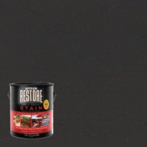 Rust-Oleum Restore 1 gal. Solid Acrylic Water Based Bark Exterior Stain - 47030
